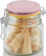 Jar Rainbow Oval Latch Size 4