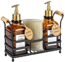 Liquid Holder Set Bamboo