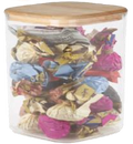 Wooden Lid Jar Coconut Size 1