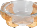 Bowl With Wooden Stand Sofia Size 1